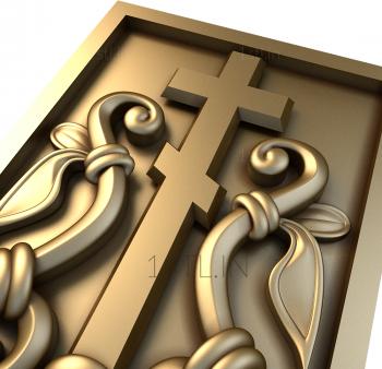 Church panel (PC_0068) 3D model for CNC machine